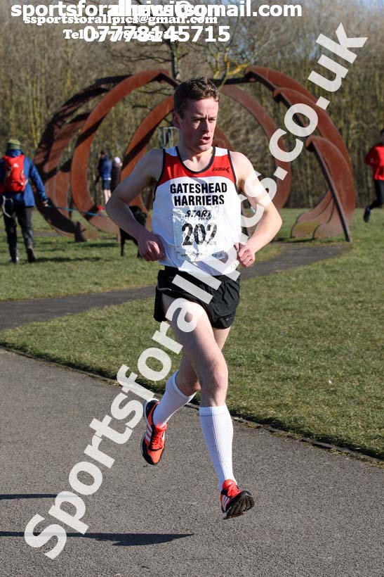 Senior mens 2018 Royal Signals NECAA Road Relays, Hetton. Photo: David T. Hewitson/Sports for All Pics